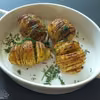 Pieczone ziemniaki a’la chipsy (Hasselback)