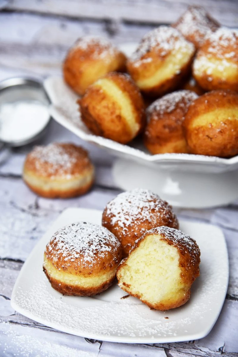 Mini pączki serowe!