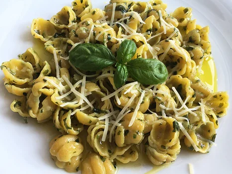 Pesto z makaronem