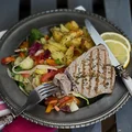 Grillowany stek z tuńczyka