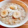 Bananowa owsianka (wegańska)