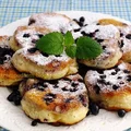 racuchy drożdżowe z jagodami