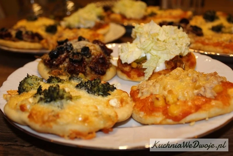 Mini pizza w 4 smakach (wersja II)