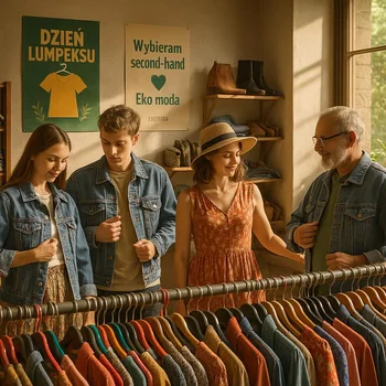 Dzień Lumpeksu 17 sierpnia – jak używana odzież podbija polskie ulice i ratuje planetę 🌿