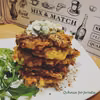 OKONOMIYAKI - japońskie placki warzywne z sosem jogurtowym