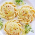 Pierogi z ziemniakami i kapustą kiszoną