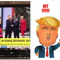 HIT INTERNETU - Agata Duda strollowała DONALDA TRUMPA.