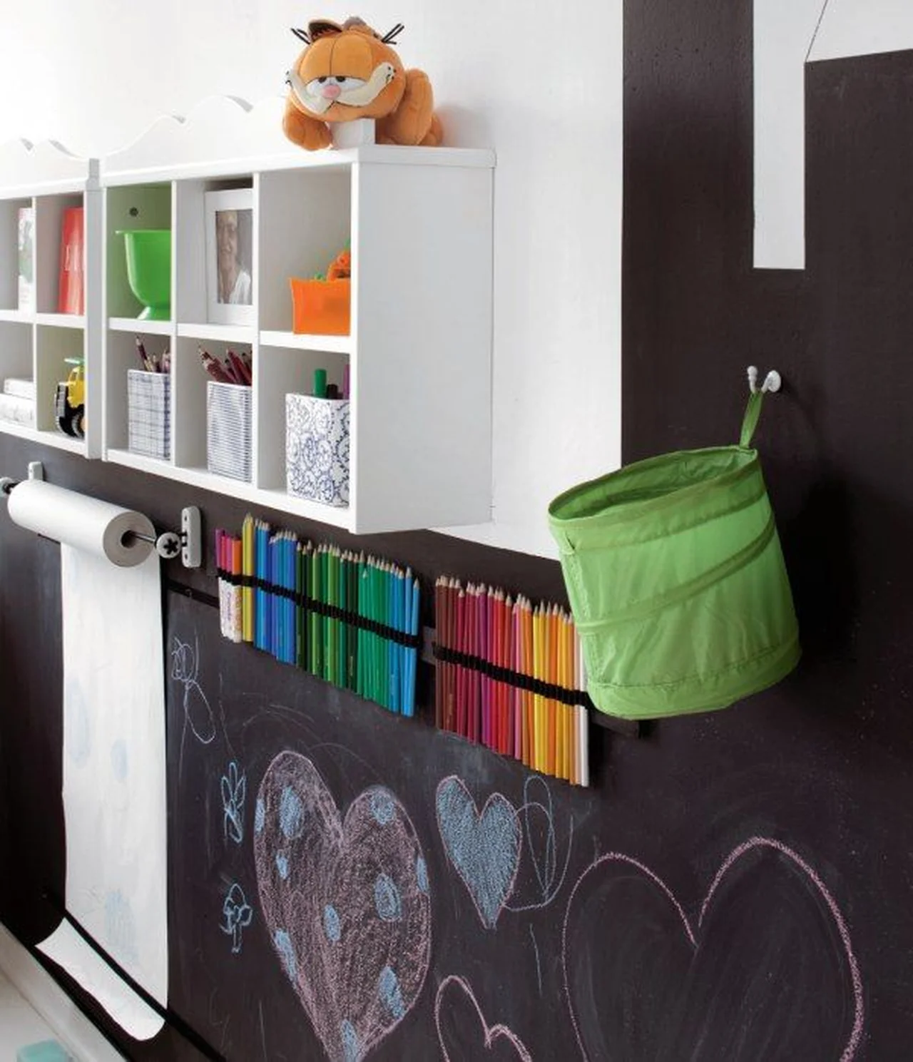 Pomysłowa ściana - pokój dla dziecka