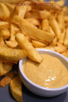 Sos curry do frytek