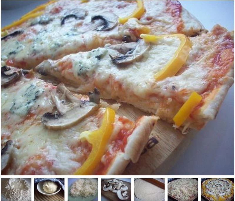 Pizza trzy sery