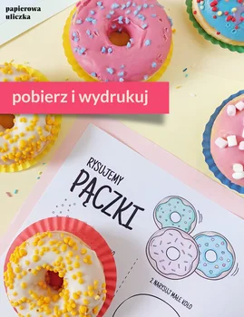 Jak narysować pączka? Karta na Tłusty Czwartek