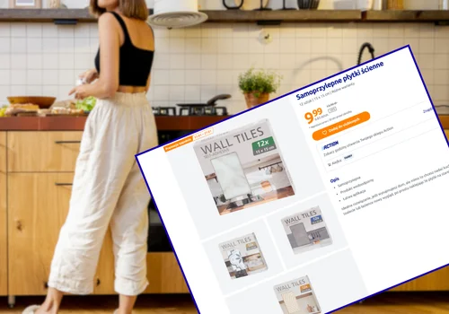 Te płytki z Action za 9,99 zł odmienią nudną kuchnię! Samoprzylepne, metamorfoza w jeden wieczór, bez bałaganu i fachowców