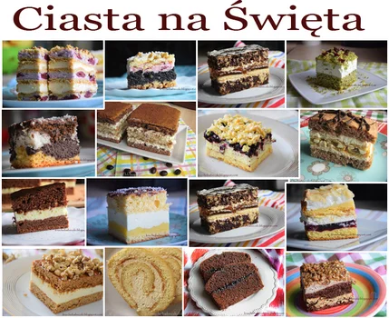 62 propozycje ciast na Święta