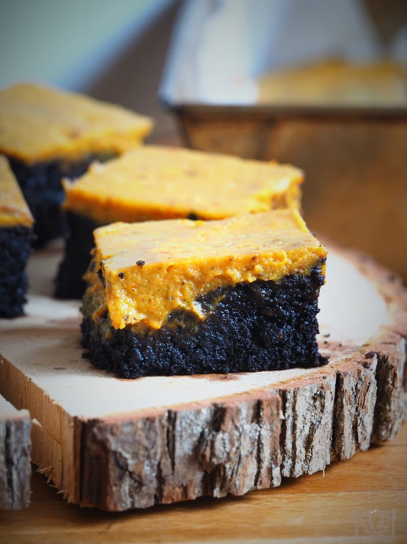 Keto brownie z dynią