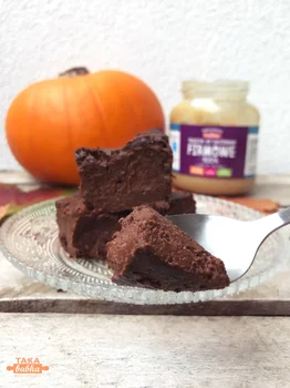 Brownie dyniowe z 3 składników (bez jajek, bez mąki, bez mleka)