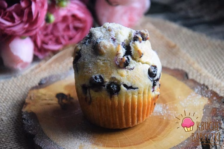 MUFFINY Z JAGODAMI