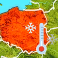 Atak zimy w Polsce. Odczuwalna temperatura -35,55 stopni Celsjusza!