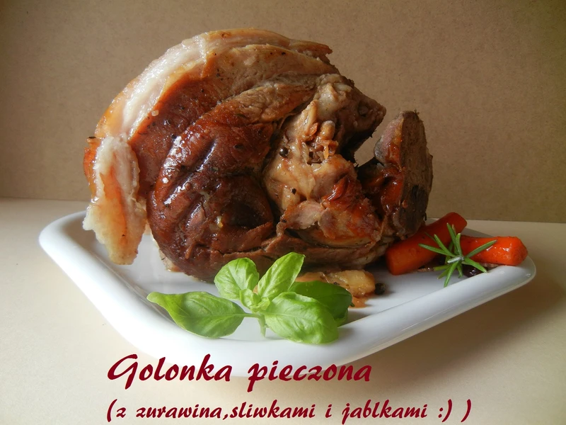 Golonka z suszonymi owocami-pyszna!
