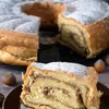 Drożdżowa babka z orzechowym nadzieniem