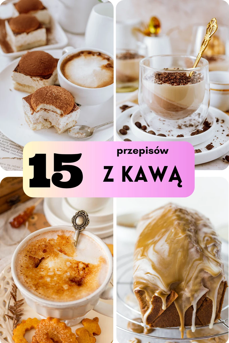 15 przepisów z kawą