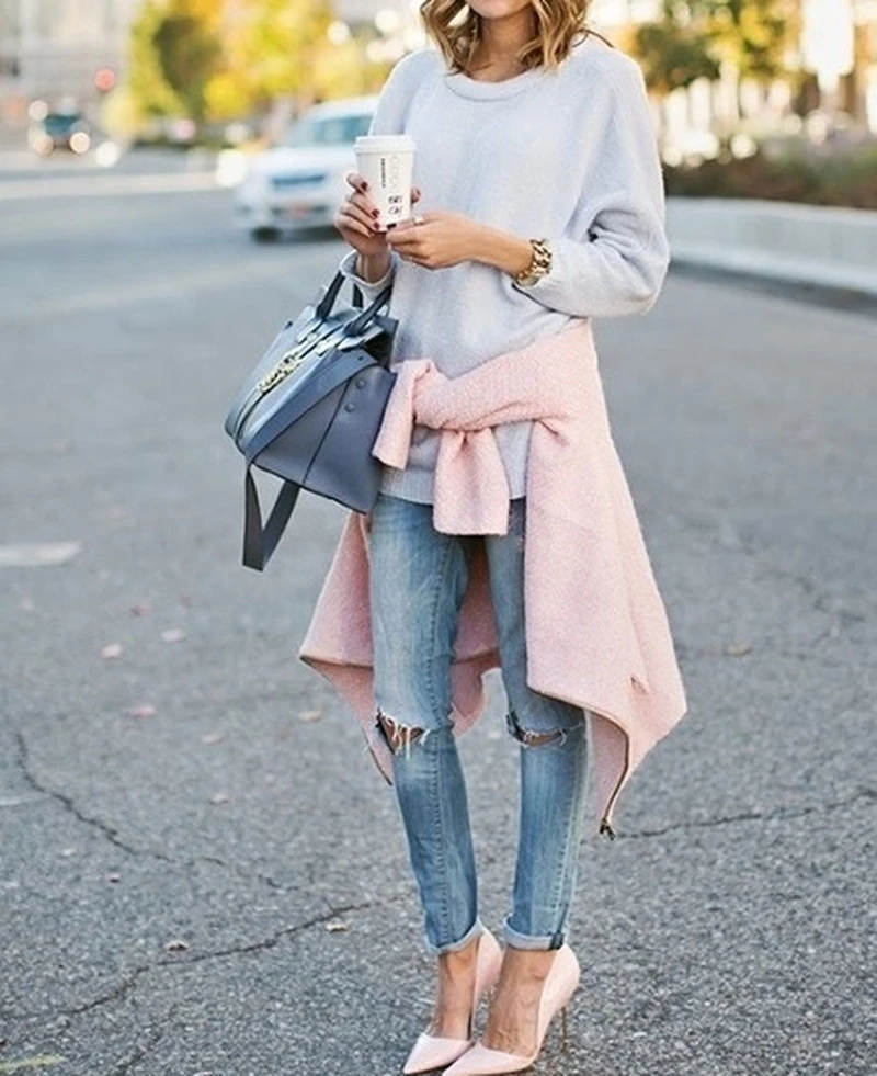 Pastelowy total look