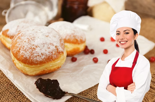 Dlaczego cukier puder zawsze znika z pączków? Oto sekret cukierników!
