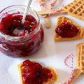 Frużelina wiśniowa z goframi