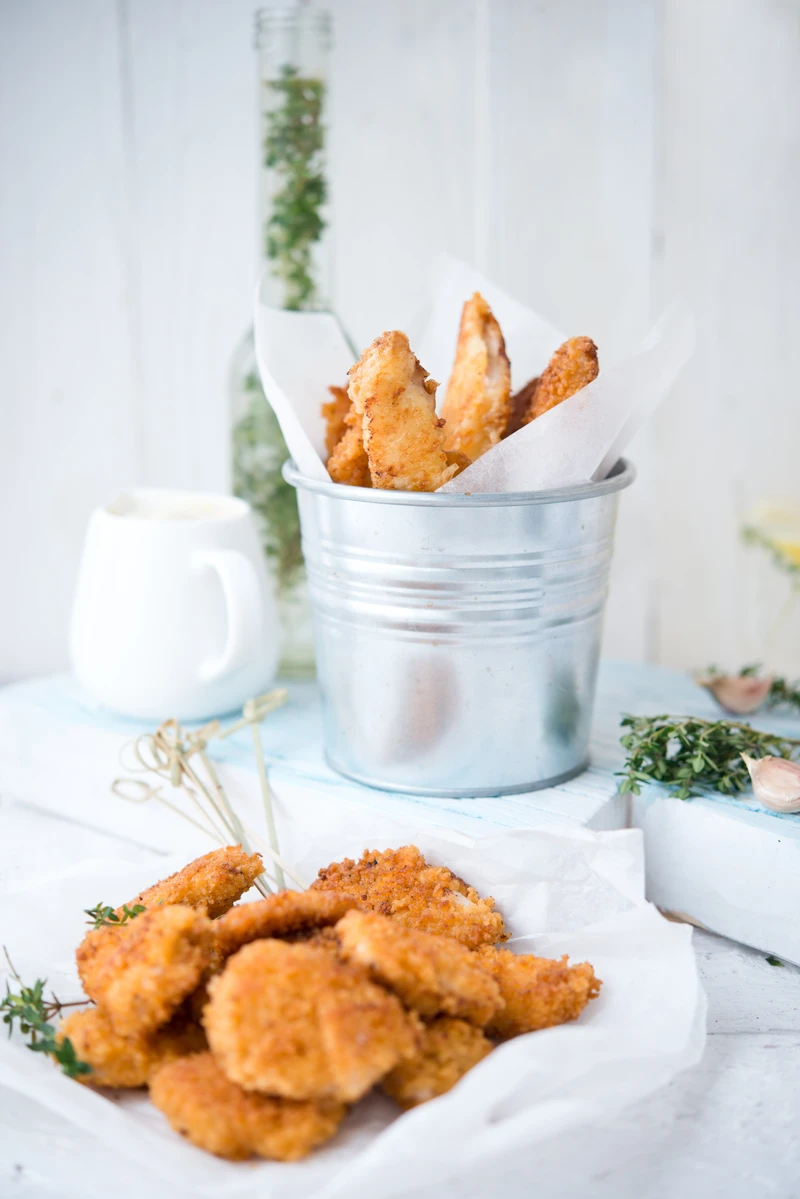 DOMOWE NUGGETSY Z KURCZAKA