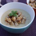 Zupa serowo-czosnkowa