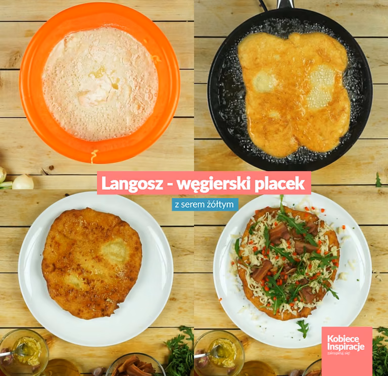 Langosz - węgierski placek