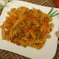 Makaron z warzywami i masala – Indyjskie Smaki