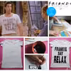 DIY Malowana Koszulka dla fanów PRZYJACIÓŁ