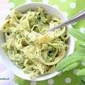 Tagliatelle w sosie śmietanowo-jogurtowym