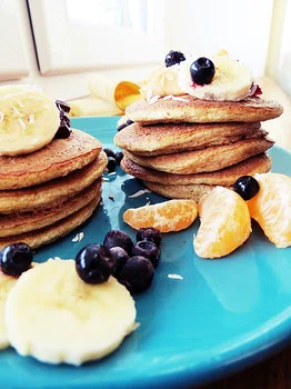 Pełnoziarniste pancakes na dzień dobry