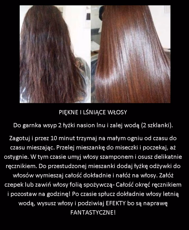 Prosty i tani trik na piękne lśniące włosy jak z reklamy!