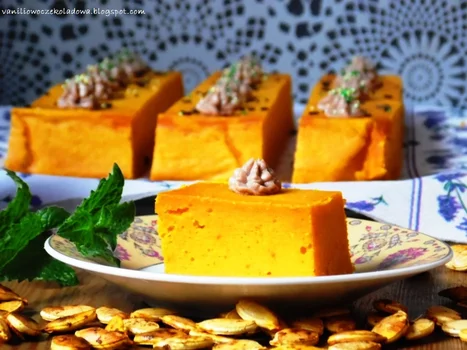 Dyniowa kostka z cytrusami ( bez glutenu)