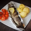 Pstrąg pieczony w piekarniku