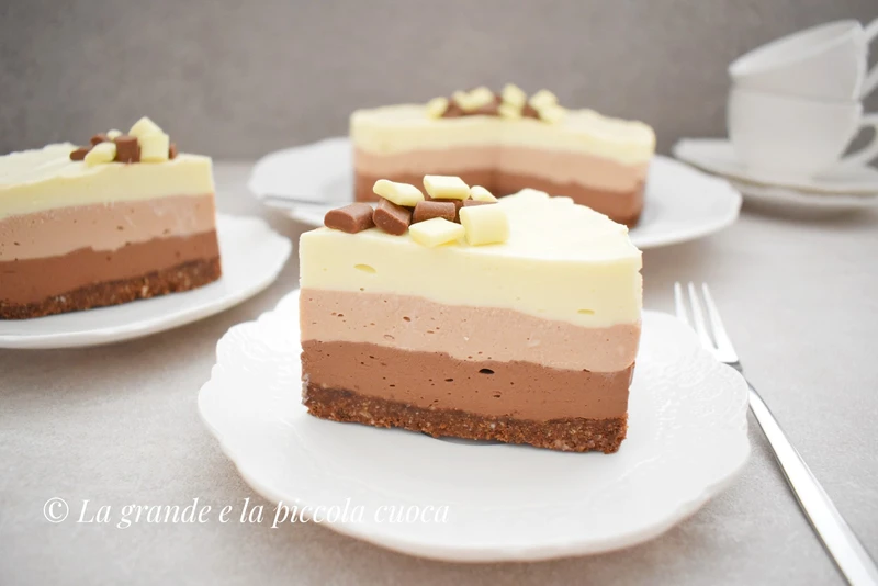 Potrójnie czekoladowy cheesecake