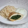 PIERŚ MUSZTARDOWO-JOGURTOWA FASZEROWANA SZPINAKIEM