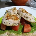 Grzanka z pesto z rukoli