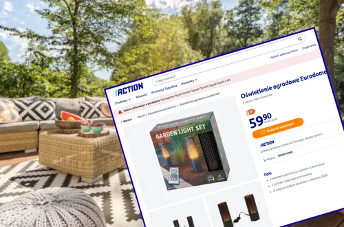Te lampki z Action za 59 zł to nowy hit ogrodów! Można sterować światłem z kanapy, a ażurowy klosz i efekt płomienia robią robotę