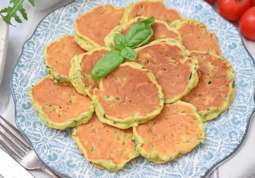 Puszyste placki z cukinią i ricottą