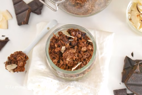 Granola czekoladowo-kokosowa