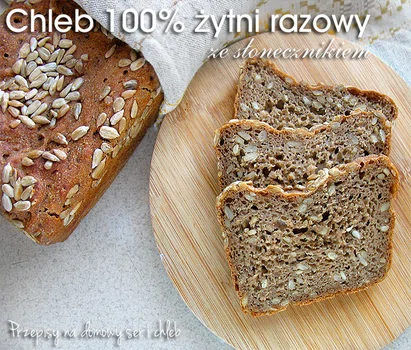 Chleb 100 % żytni razowy