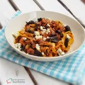 Makaron z polędwiczką wieprzową