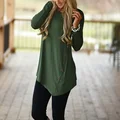 Tunika w kolorze khaki