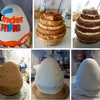 Tort Kinder niespodzianka