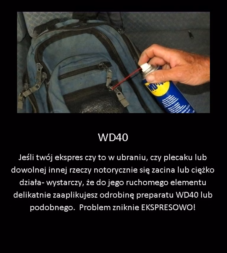 Super sposób na zacinający się zamek