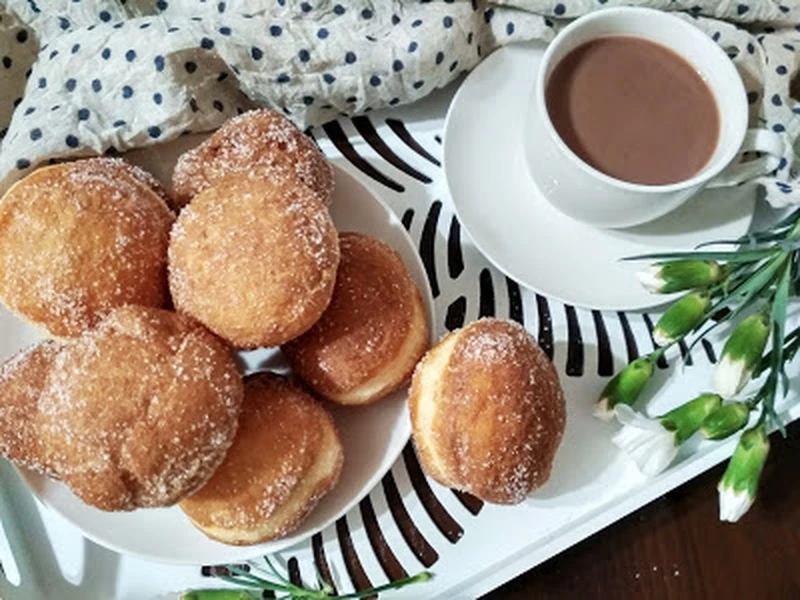 Paczki portugalskie, malasadas