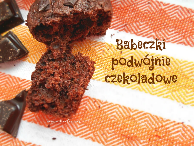 Babeczki podwójnie czekoladowe